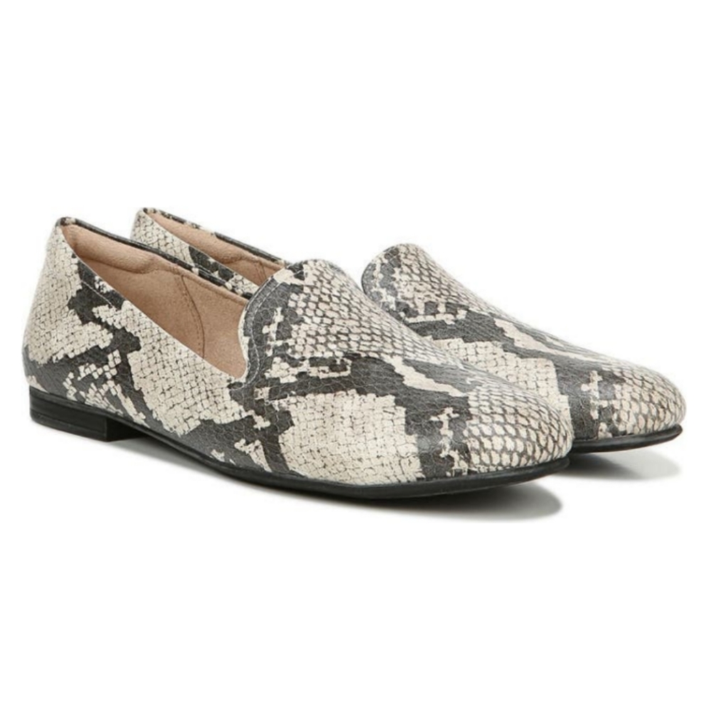SOUL Naturalizer Ashley Snakeskin Slip-On Loafers
